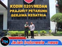 KAPOLRESTABES MEDAN HADIRI BAKTI KESEHATAN DAN BAZAR MENYAMBUT HUT TNI KE-80 TAHUN