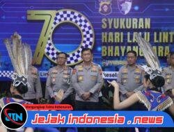 Ditlantas Polda Kalteng Gelar Syukuran Hari Lalu Lintas Bhayangkara ke-70