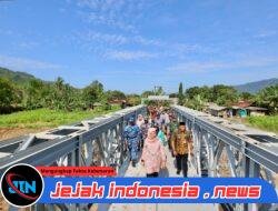 Pengerjaan Jembatan Sungailembu Rampung, Aktivitas Warga di Tiga Desa Pesanggaran Banyuwangi Kembali Normal