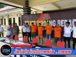 Polres Sergai Ungkap Sindikat Kekerasan, Senjata Ilegal, dan Narkotika