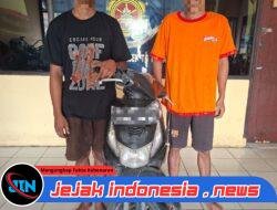 Polsek Tanjung Morawa Amankan 2 Pelaku pencurian Sepeda Motor