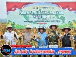 Dukung Ketahanan Pangan, Polda Sulteng Panen 1.601 Ton Jagung Kuartal III Tahun 2025