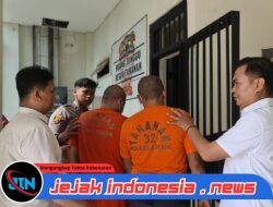 Komitmen Berantas Narkoba Polres Gresik Amankan Dua Tersangka Pengedar Sita Sabu 84 Gram