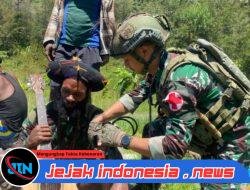 Sinergi Membangun Nipuralome, Kunjungan DPRK Puncak Warnai Pembangunan Pos Bendungan Satgas Yonif 700/Wyc