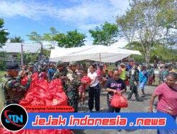 Bhakti Sosial Dalam Rangka HUT TNI ke-80 Tahun 2025 di Distrik Elelim 