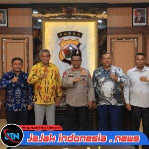 Perkuat Sinergi, Kapolda Papua Jalin Silaturahmi dengan Ketua DPRP Papua Selatan