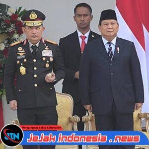 Presiden Prabowo Apresiasi Kinerja Dibawah Kepemimpinan Jendral Listyo Sigit Prabowo