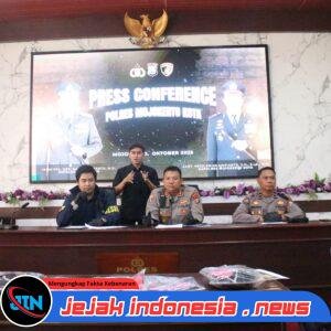 Polres Mojokerto Kota Berhasil Ungkap Curanmor Dua Tersangka dan 4 Unit Motor Diamankan