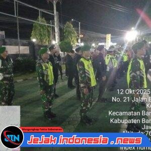 Patroli Sinergitas TNI–Polri di Banyuwangi Wujudkan Situasi Aman dan Kondusif