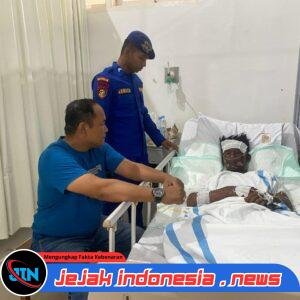 BKO Banyuwangi Polairud Polda Jatim Salurkan Bantuan untuk Korban Kebakaran Kapal KM Anugrah Indah-18