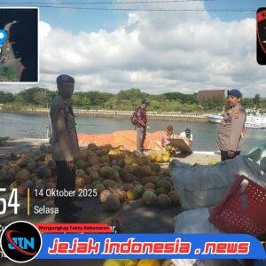 Satpolairud Polresta Banyuwangi Giat Patroli Di Kawasan Marina Boom Banyuwangi