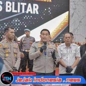 Polres Blitar Berhasil Amankan Tersangka Begal 2 Bulan Beraksi di 18 TKP