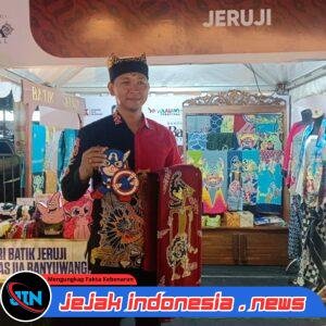 Batik “Jeruji” Lapas Banyuwangi Unjuk Karya di Banyuwangi Batik Festival
