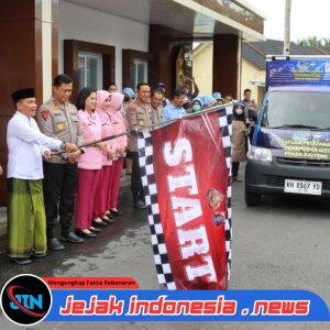 Perdana, SPPG Kemala 1 Presisi Polda Kalteng Distribusikan 1000 Paket MBG Untuk Pelajar di SMPN 2 Palangka Raya