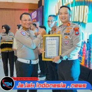 “Satlantas Polres Nganjuk Raih Juara 2 Lomba Kampung Tertib Lalu Lintas Tingkat Polda Jatim 2025”