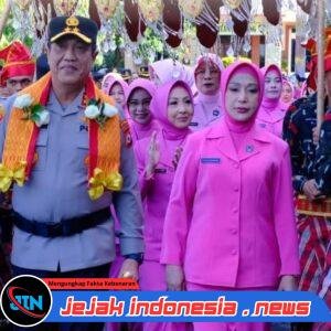 Tradisi Penyambutan Kapolda Sulsel Irjen Pol. Djuhandani Raharjo Puro di Mako Polda Sulsel