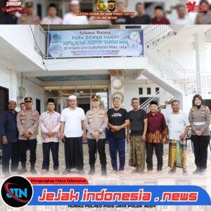 Kapolres Pidie Jaya Tinjau Personel Pengamanan Wisma Dewan Hakim MTQ Aceh XXXVII