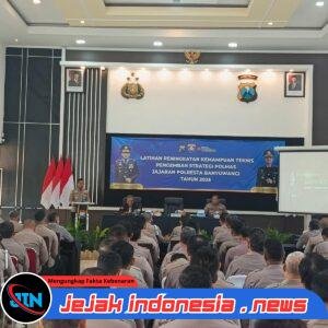 Polresta Banyuwangi Gelar Pelatihan Polisi RW, 138 Personel Dibekali Komunikasi hingga Restorative Justice