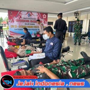 Brimob Polda Sultra Gelar Donor Darah dan Khitanan Massal Sambut HUT ke-80 Korps Brimob Polri
