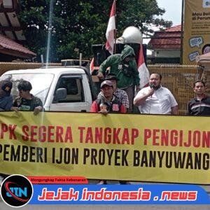 Aksi Damai Jilid II, Puskaptis Banyuwangi “Gruduk” Kantor DPU CKPP: Soroti Dugaan Permainan Mini Kompetisi