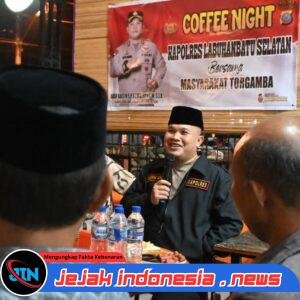Bangun Komunikasi Terbuka, Kapolres Labusel Gelar “NGOPI KAMTIBMAS” Bersama Masyarakat Torgamba