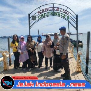 Satpolairud Polresta Banyuwangi Melaksanakan Patroli dan Memberikan Binmas Perairan Kepada Pengelola wisata & Wisatawan Bangsring Underwater.