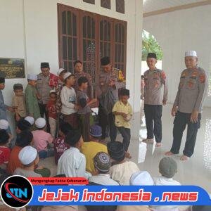 Polres Padang Lawas Gelar Jumat Curhat dan Berbagi Kebaikan di Jumat Berkah