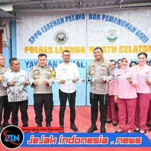 Polda Sumut Resmikan SPPG I Polres Labusel , Wujud Kepedulian Polri Atasi Gizi Anak