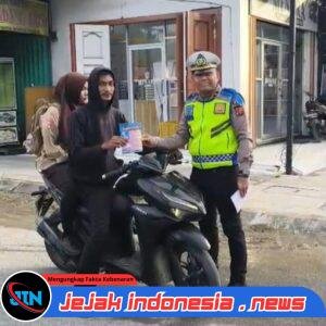 Satlantas Polresta Deli Serdang Gencar Sosialisasi Tertib Lalu Lintas dalam Ops Zebra Toba 2025