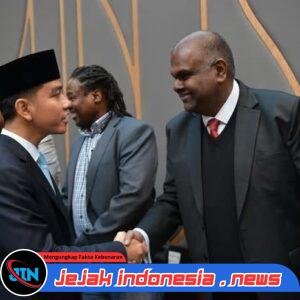 Mas Wapres Gibran Bawa Salam Presiden Prabowo di Indonesia–Africa CEO Forum 2025