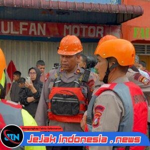Polda Sumut Kerahkan 345 Personel Brimob Tangani Bencana di Delapan Wilayah Terdampak