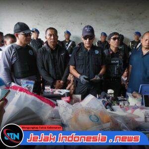 BNN RI OPERASI GABUNGAN DI BERLAN JAKARTA TIMUR: AMANKAN 24 ORANG, SALAH SATUNYA SEORANG BANDAR