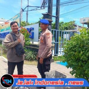Satpolairud Melaksanakan Giat Patroli Dialogis Kawasan Area ASDP Ketapang Banyuwangi