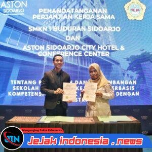 Aston Sidoarjo Resmikan Kerja Sama Jangka Panjang dengan SMK Negeri 1 Buduran