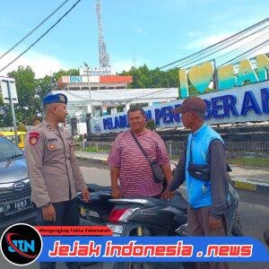 Satpolairud Melaksanakan Giat Patroli Dialogis Kekawasan Pelabuhan ASDP Ketapang Banyuwangi.