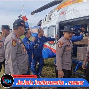 Ratusan Kilogram Bantuan Disalurkan Melalui Airdrop, Polda Sumut Pastikan Warga Terisolir Terbantu