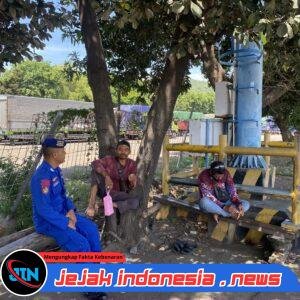 Satpolairud Polresta Banyuwangi Melaksanakan Giat Patroli & Pemantauan Kawasan Dermaga Pelabuhan Tanjungwangi