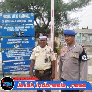 Polairud Polresta Banyuwangi Melaksanakan Patroli Harkamtibmas Dikawasan Obyek Vital Nasional, Gardu Induk PLN Kabel Bawah Laut
