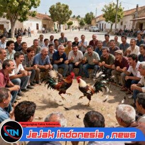 Judi Sabung Ayam dan Dadu Milik Mantan Kades dan Dewan Di Desa Tunjung Dusun Lalangan Kecamatan Randu Agung Kabupaten Lumajang Aman Tanpa Sentuhan APH