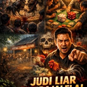 Judi Sambung Ayam di Dusun Pasembon Lancar, Diduga Polsek Bangorejo Main Mata Dengan Oknum TNI AL Yang Bekingi