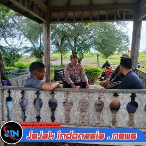 Satpolairud Banyuwangi menggelar patroli dialogis dan Pembinaan Masyarakat Di Kawasan Pelabuhan Rakyat Boom