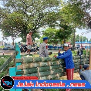Satpolairud Polresta Banyuwangi Sambang dan Berikan Himbauan Kepada Masyarakat Nelayan di Pelabuhan Muncar