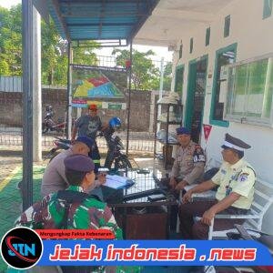 Satpolairud Polresta Banyuwangi Melaksanakan Patroli Pengamanan Di Area Gardu Induk Kabel Head Bawah Laut PLN Kalipuro