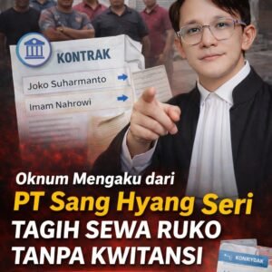 Oknum Mengaku dari PT Sang Hyang Seri Tagih Sewa Ruko Tanpa Kwitansi, Penyewa Diminta Transfer ke Rekening Pribadi