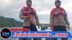Satpolairud Polresta Banyuwangi Menggelar Patroli Perairan Di Selat Bali Dalam Rangka Operasi Ketupat Semeru 2026