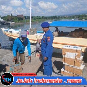 Satpolairud Polresta Banyuwangi Patroli Dialogis dan Pembinaan Penyuluhan di Dermaga Pelabuhan Rakyat Boom