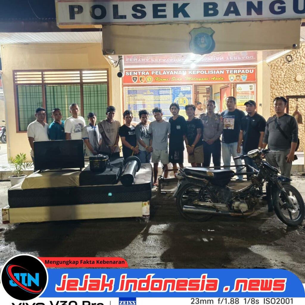 Bukan Sekadar Bobol Rumah, Jaringan Maling Serba Bisa Dibekuk Polsek Bangun! 7 Pelaku Diamankan, 1 DPO Masih Diburu
