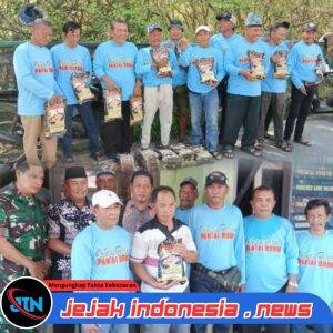 Panitia Gebyar Pantai Boom 2026 Salurkan Bantuan kepada Didik, Korban Dugaan Penganiayaan WNA Asal Rusia