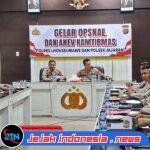 Kapolres Lhokseumawe Pimpin Gelar Operasional, Tekankan Pelayanan Humanis dan Super Persuasif