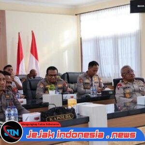 Kapolda Papua Barat Daya Hadiri Arahan Kapolri, Tekankan Stabilitas Keamanan dan Sinergi Masyarakat